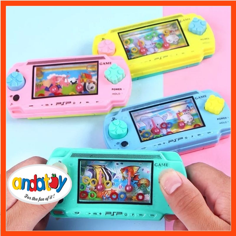 Máy chơi game bắn vòng nước cầm tay đồ chơi cho bé ANDATOY AD860