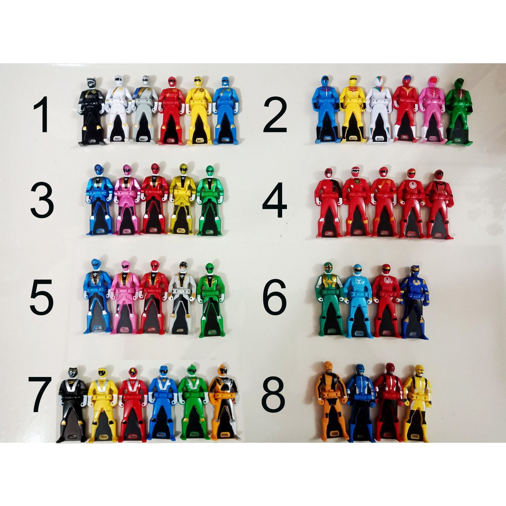 Mô hình key Ranger theo series đồ chơi Gokai Siêu nhân hải tặc Gokaiger - chính hãng Bandai