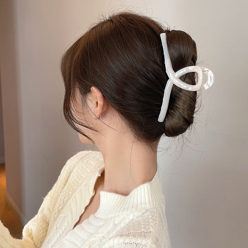 Kẹp Tóc Acrylic Cỡ Lớn Thiết Kế Mới Thời Trang Dành Cho Nữ