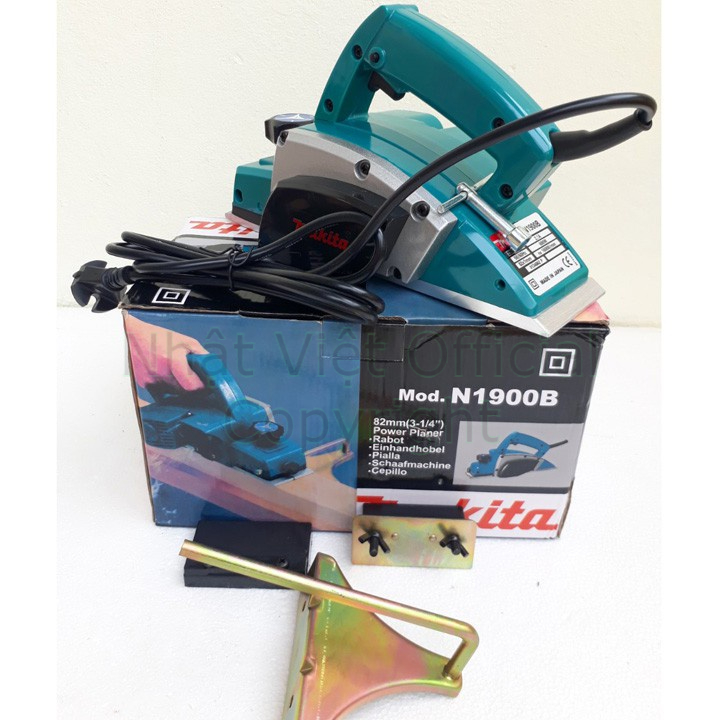 Máy bào gỗ MAKITA N1900B 600W vỏ bọc nhựa ABS siêu bền bỉ