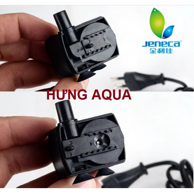 Bơm bể cá - máy bơm nước hồ cá, bơm mini hồ thủy sinh, bể cá nhỏ, hòn non bộ, tiểu cảnh Jeneca PF-628 7W chính hãng