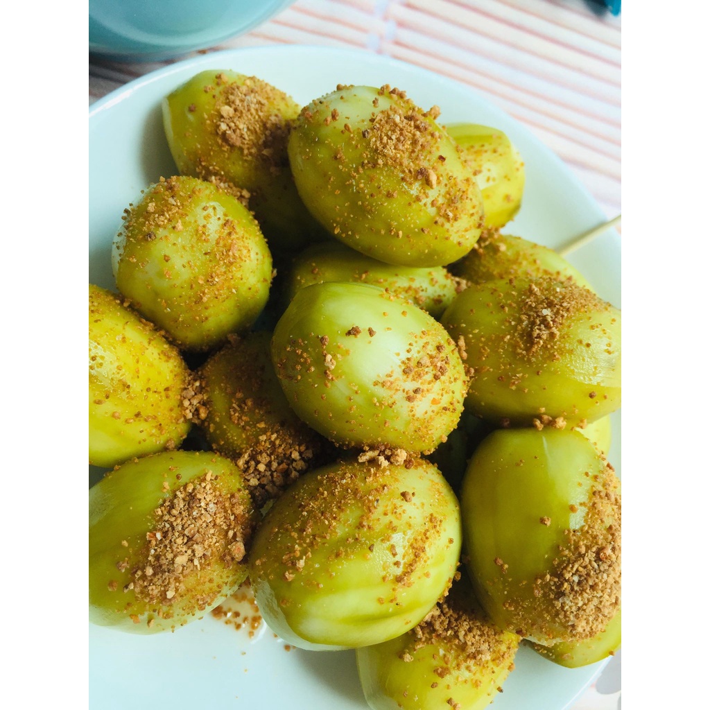 Chỉ giao miền nam - 500g cóc non ngâm chua ngọt không tính nước, kèm gói muối tôm tây ninh