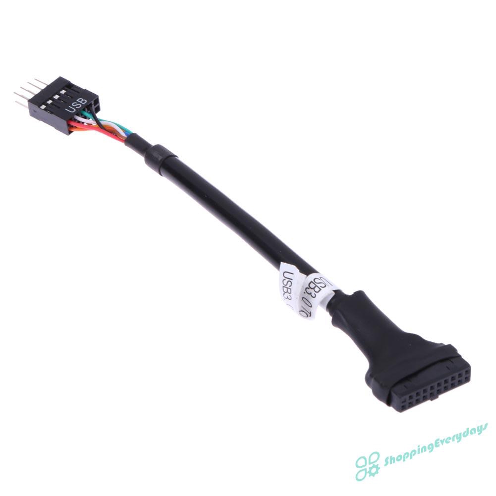 SV 20/19 Pin USB3.0 Female to 9 Pin USB2.0 Male Motherboard Cable ❤❤ | BigBuy360 - bigbuy360.vn