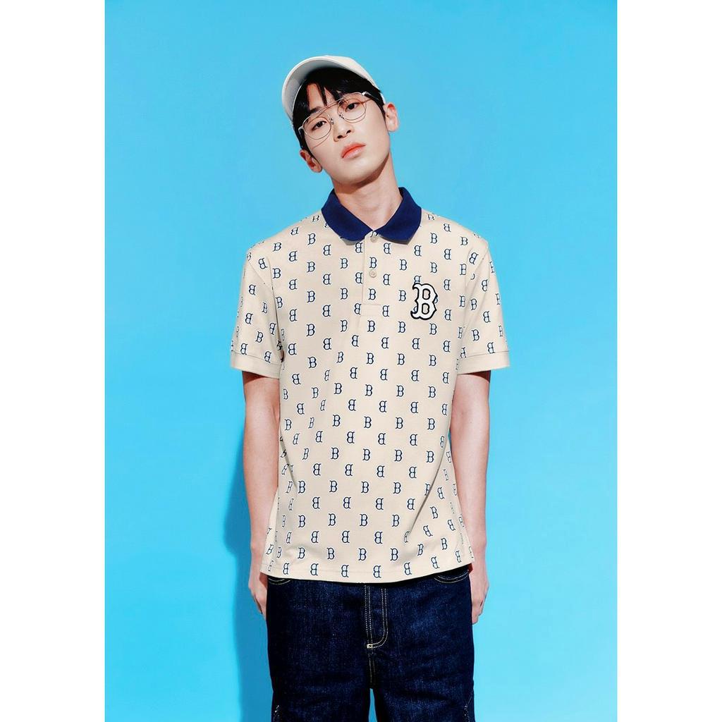 (HÀNG XUẤT XỊN) Áo POLO A2489 M/L/B MONOGRAM POLO T-SHIRT full-tem-tag  Size S M L, UNISEX. Regular Fit  Hàng có sẵn ful