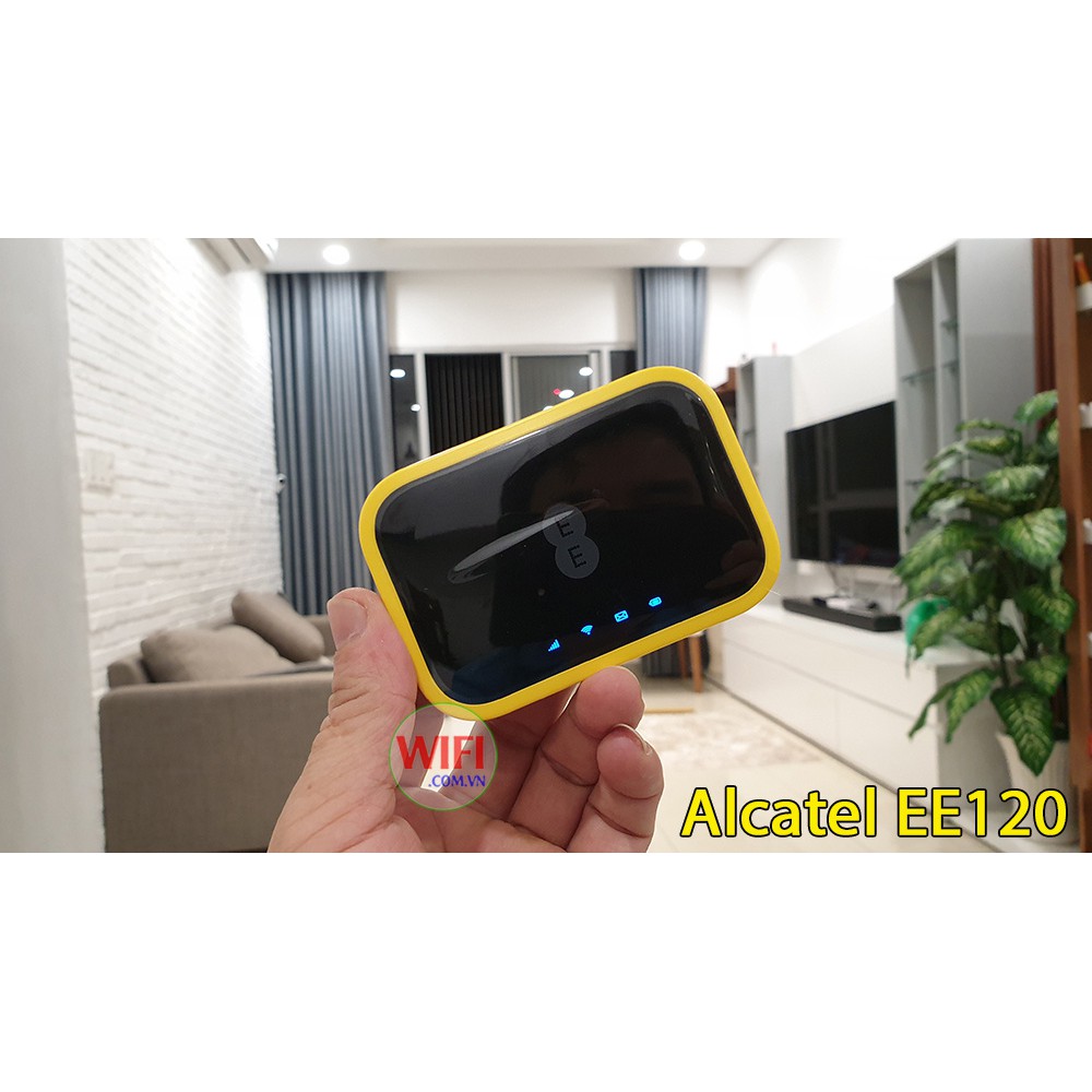 Bộ Phát Wifi 4G Cao Cấp Alcatel EE120, Tốc Độ 4G 600Mbps, Pin 4300mAh, Wifi 802.11ac Hỗ Trợ 20 Kết Nối | BigBuy360 - bigbuy360.vn