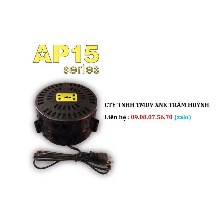 Biến thế đổi điện tròn Robot 1 pha