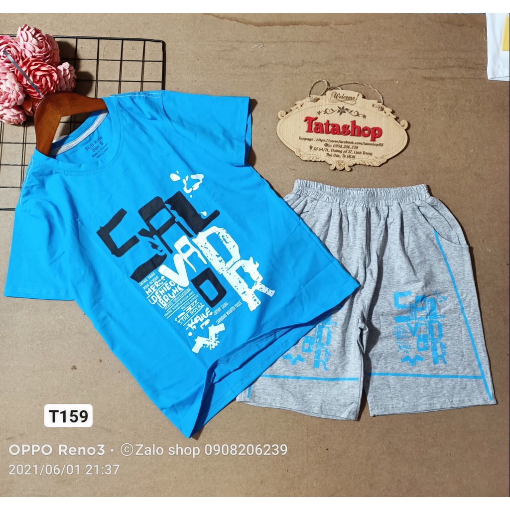 Bộ bé trai size đại cồ hàng cao cấp T159