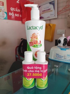 Sữa tắm gội Lactaxyd 500ml cho bé