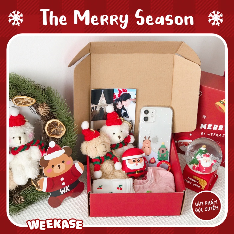 [Độc quyền] Hộp quà Weekase Merry Box 2021