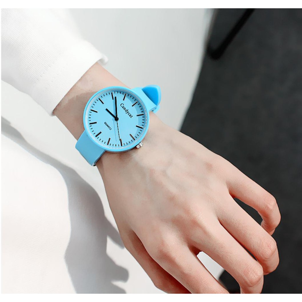 [CỰC ĐẸP] ĐỒNG HỒ NỮ DÂY CAOSU CANDYCAT NHIỀU MÀU PHONG CÁCH HÀN QUỐC | BigBuy360 - bigbuy360.vn