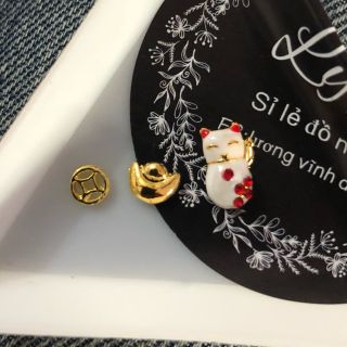 Phụ kiện mèo thần tài trang trí móng tay 100k /1gói 1 gói/100 hình
