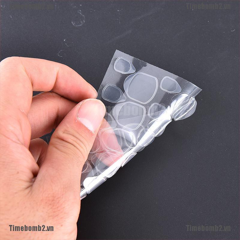 Bộ 10 Móng Tay Giả 2 Mặt Trong Suốt Tiện Dụng