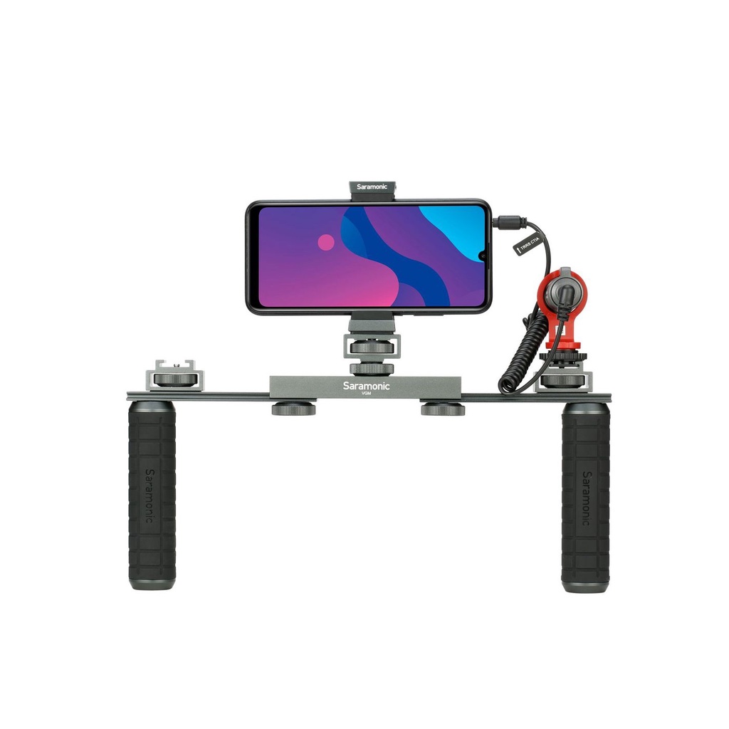 Bộ Thiết Bị Thu Âm Saramonic VGM - Hỗ Trợ Quay Video Ổn Định Trên Điện Thoại &amp; Máy Ảnh - Bảo Hành Chính Hãng 24 Tháng