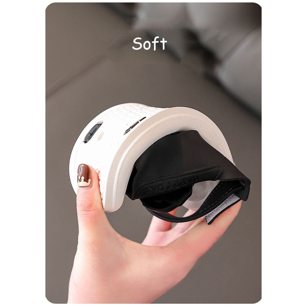 Giày sandal SANITKUN đế mềm mại chống trượt họa tiết hoạt hình thời trang mùa hè dễ thương cho bé trai bé gái