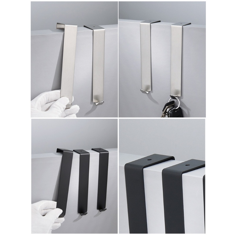 QQ Bộ 4 Móc Treo Đồ Bằng Thép Không Gỉ Tiện Dụng