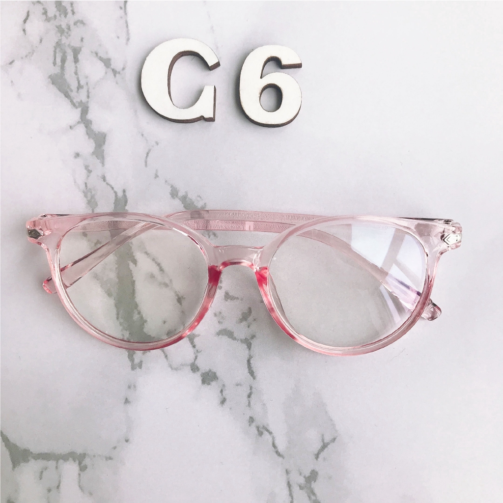 Kính Mát Chống Ánh Sáng Xanh Phong Cách Hàn Quốc