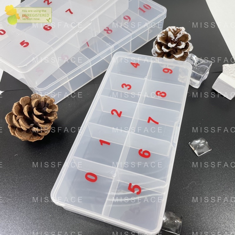 Hộp đựng móng nail to nhỏ cao cấp