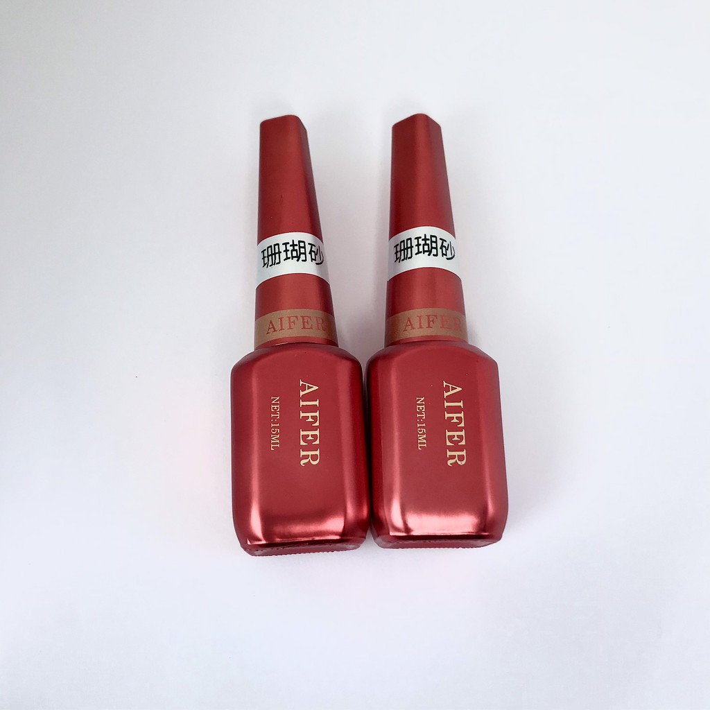 [ Tặng Khung Màu ] Set Sơn Gel 18 Chai Màu Hot AiFer - Bảng Số 2 Sơn Cát