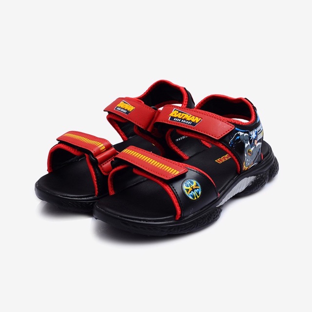 (Size 28-35) Sandal Si PU Cao Cấp Bé Trai  Batman  DPB 058199