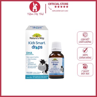 Dha nature's way kids smart drops 20ml của úc, dha nhỏ giọt cho bé