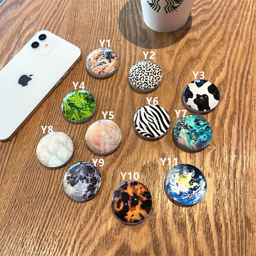 Nhẫn Đỡ Điện Thoại Hình Cầu Vồng Xinh Xắn Tiện Dụng Đứng