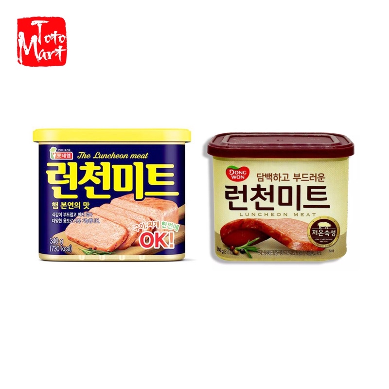  Thịt hộp SPAM Lotte (340g)