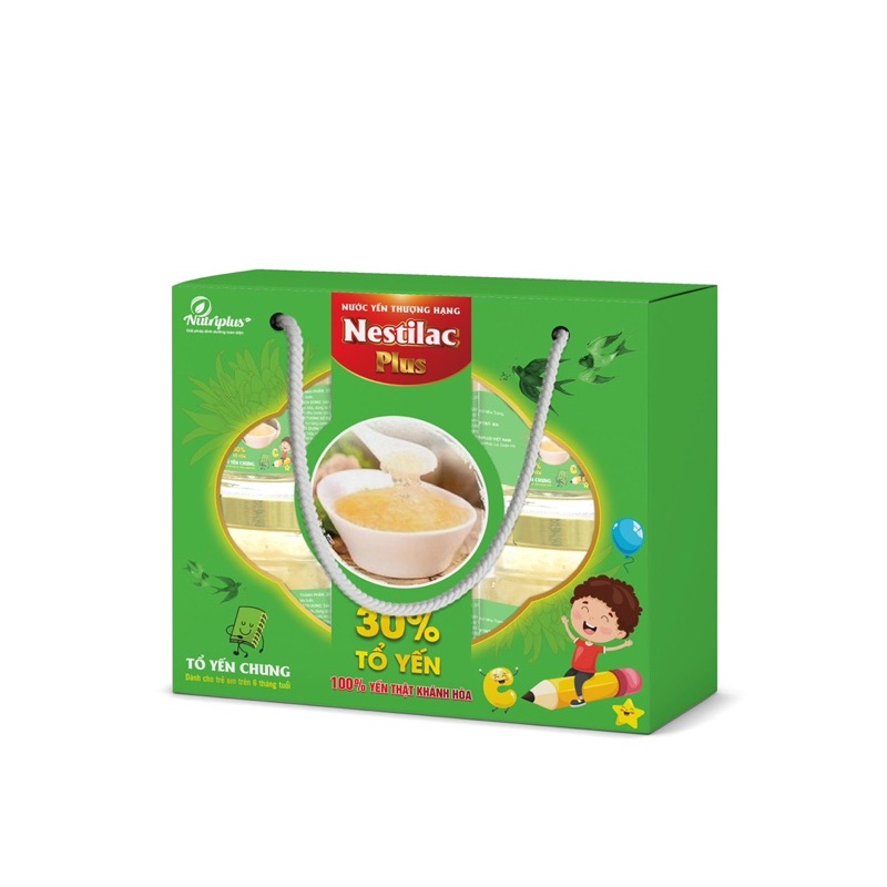 YẾN CHƯNG NESTILAC PLUS KIDS cho bé từ 6 tháng