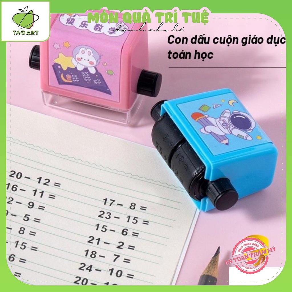 Con Lăn Tạo Phép Tính Cộng Trừ, Máy In Phép Tính Tự Động, Máy Tạo Phép Tính Đơn Giản Cho Bé Học Toán