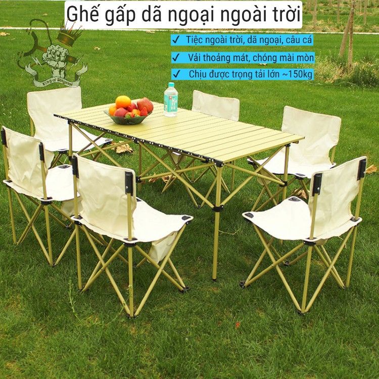Ghế gấp gọn, Ghế Xếp Câu Cá Hạ gấp gọn mini bỏ túi dễ dàng mang đi du lịch, dã ngoại, câu cá và cắm trại [GCC1]