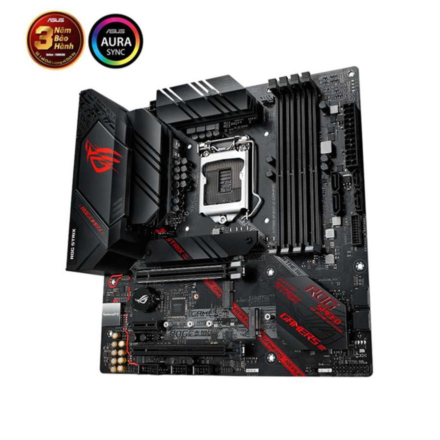 Bo mạch chủ ASUS ROG STRIX B460-G GAMING Bảo hành chính hãng 36 Tháng