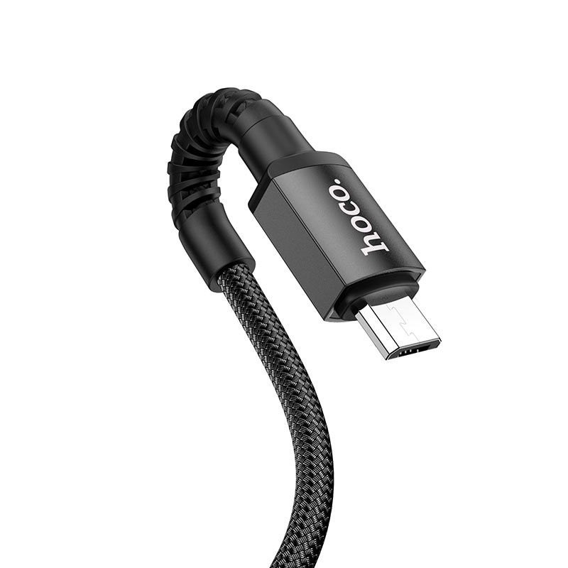 Cáp Sạc Nhanh X71 Hoco 2.4A Dây Dù Cổng Micro Dây Dài 1m