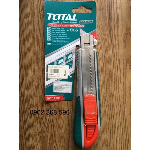 THT511812 - 178mm Dao rọc giấy TOTAL