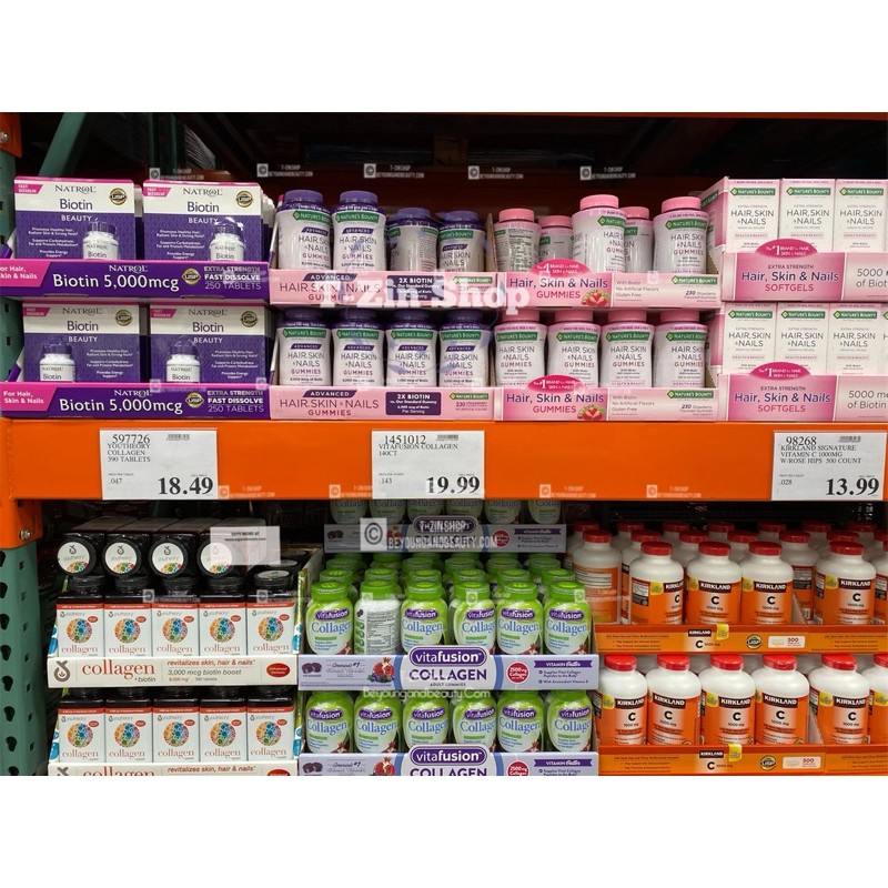 Kẹo dẻo Hair, Skin & Nails Gummies 🍓