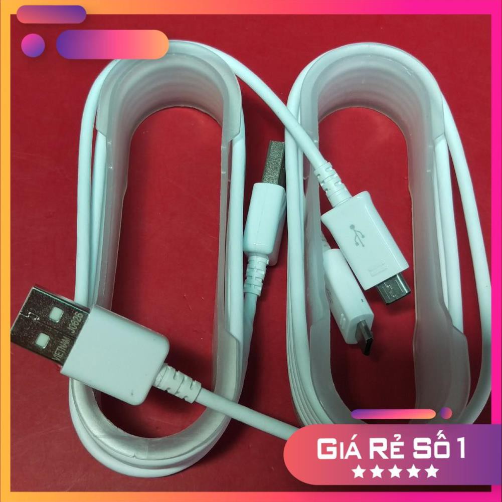 Sale giá rẻ Free ship  Cáp Sạc Galaxy J7, S6, S5, S4, A3 Prime (Dài 1m5) Usb micro