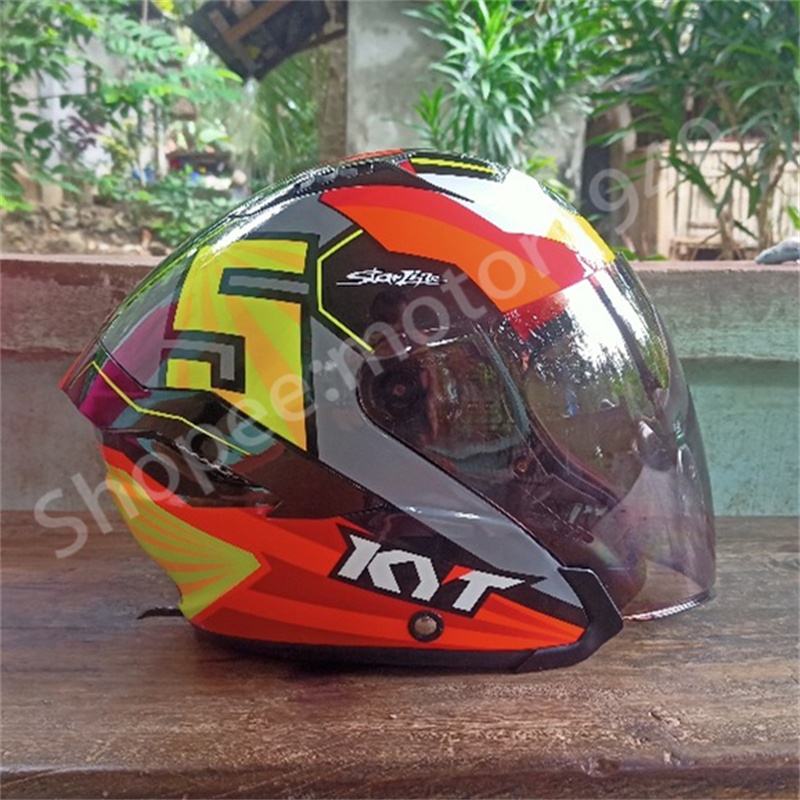 Kyt NFJ Sẵn Sàng! Kính Chắn Gió Gắn Mũ Bảo Hiểm Xe Máy