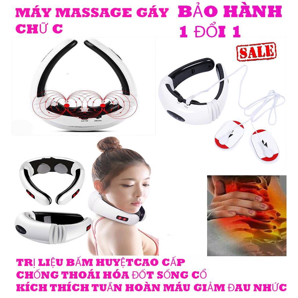 Máy massage cổ thông minh cảm ứng từ Cervical SH-208