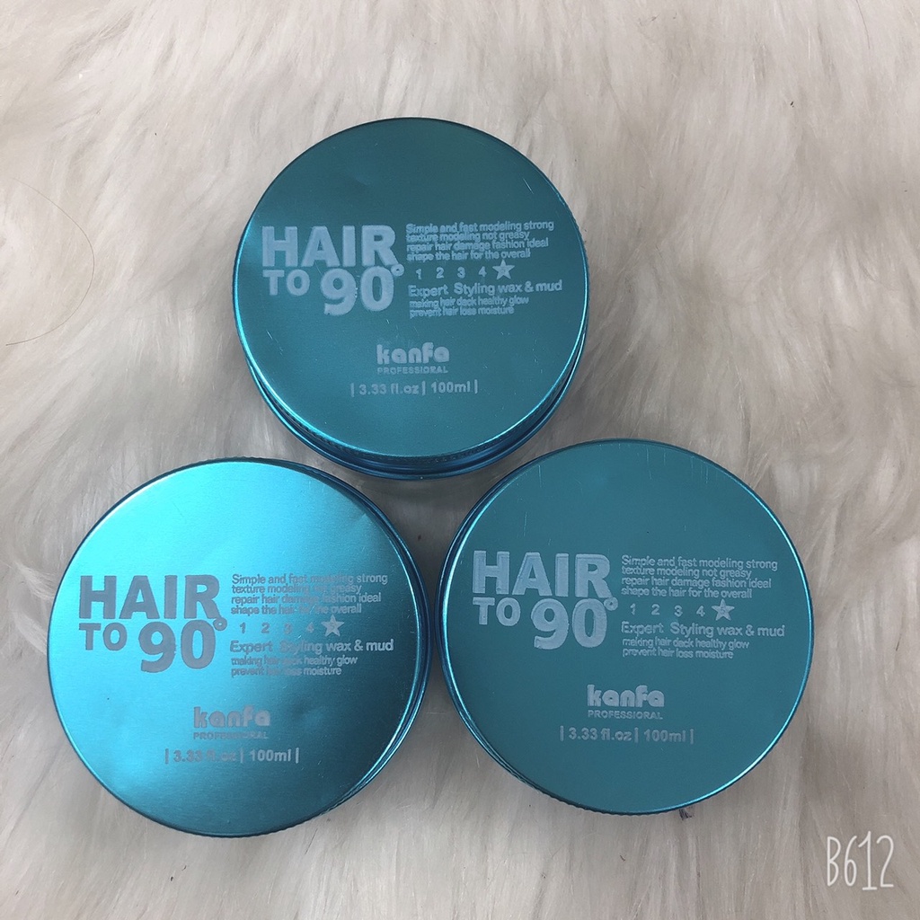 SÁP TẠO KIỂU TÓC HAIR TO 90 KANFA CHẤT SÁP MỊN VÀ MỀM