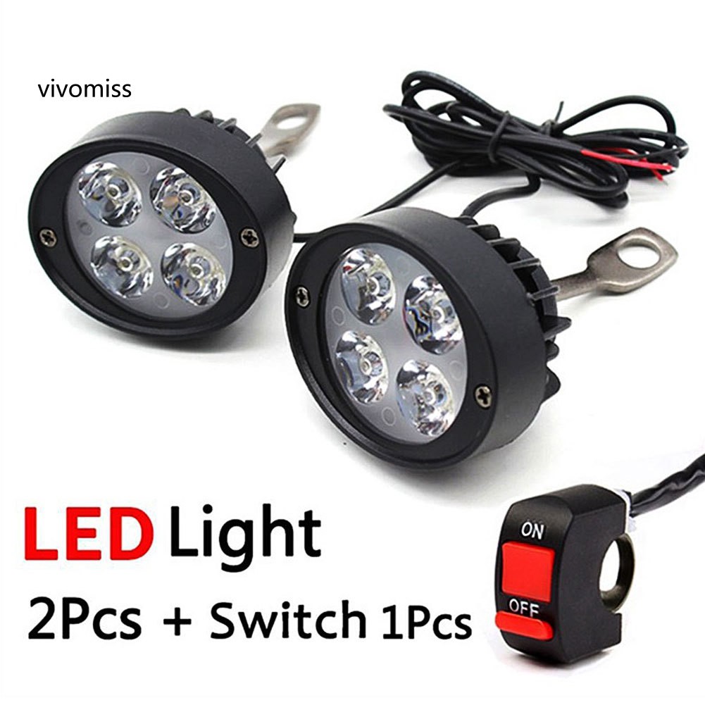 2 Đèn Pha Cho Xe Máy