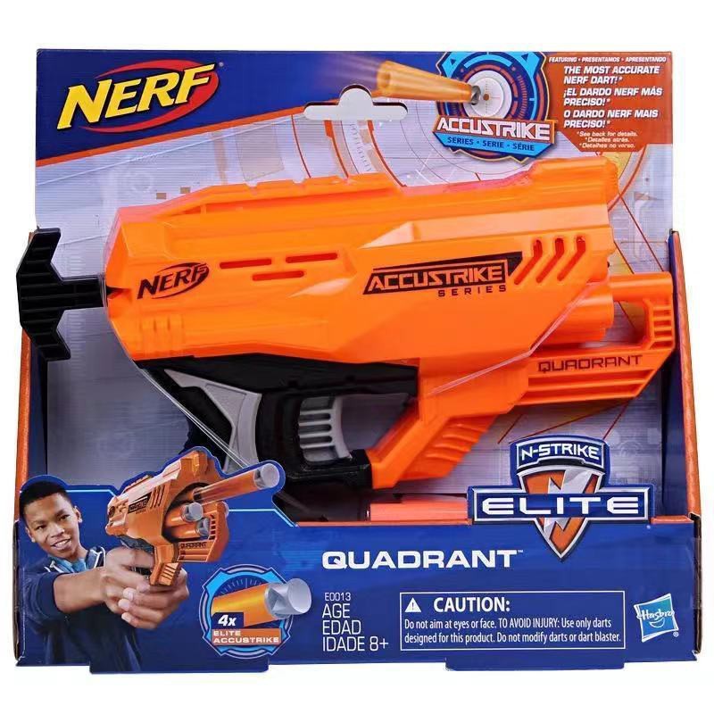 Hasbro NERF Heat Elite Series Da chói bánh xe Launcher E0013 Soft Gun Outdoor Battle Boy Toy