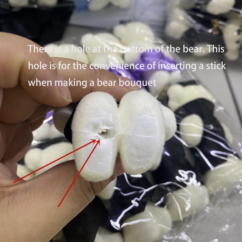 Bộ 10 Gấu Bông Nhỏ Dùng Làm Quà Tặng Sinh Nhật / Lễ Tình Nhân