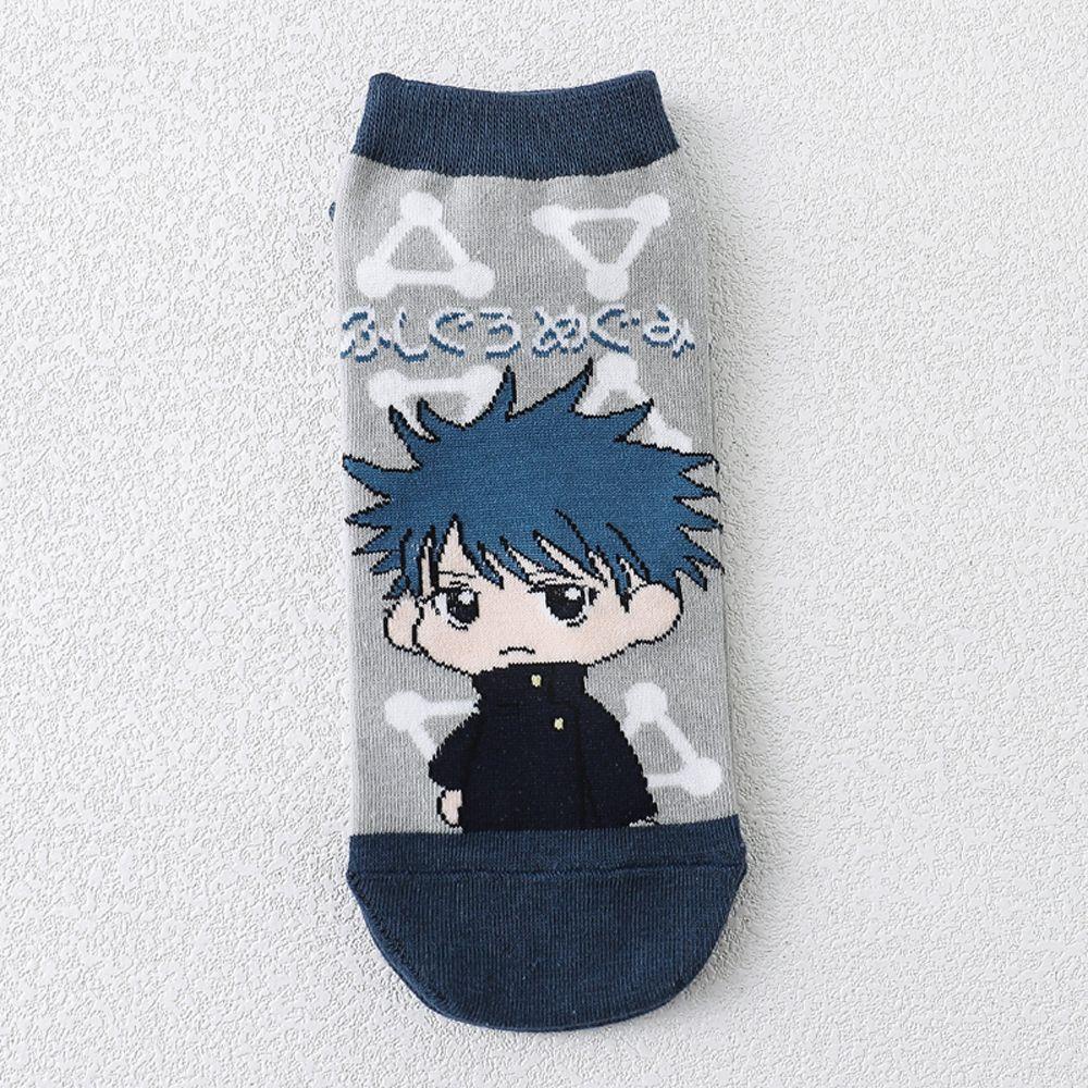 MIQUEL Vớ Thuyền Cotton Nhân Vật Anime Jujutsu Kaisen Đáng Yêu Làm Quà Tặng Halloween