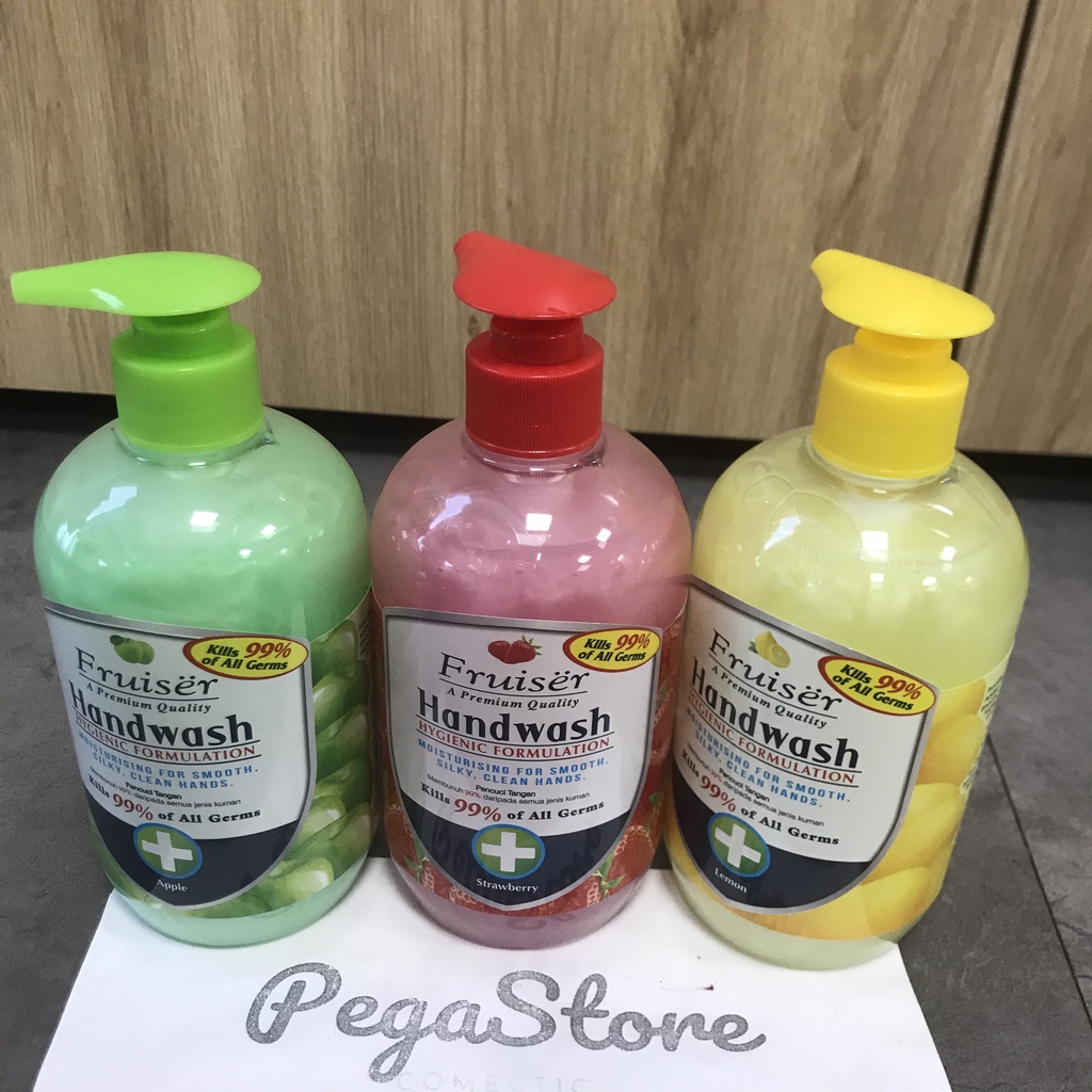 Nước rửa tay diệt khuẩn Fruiser 500ml Fruiser Hand Wash xà phòng rửa tay
