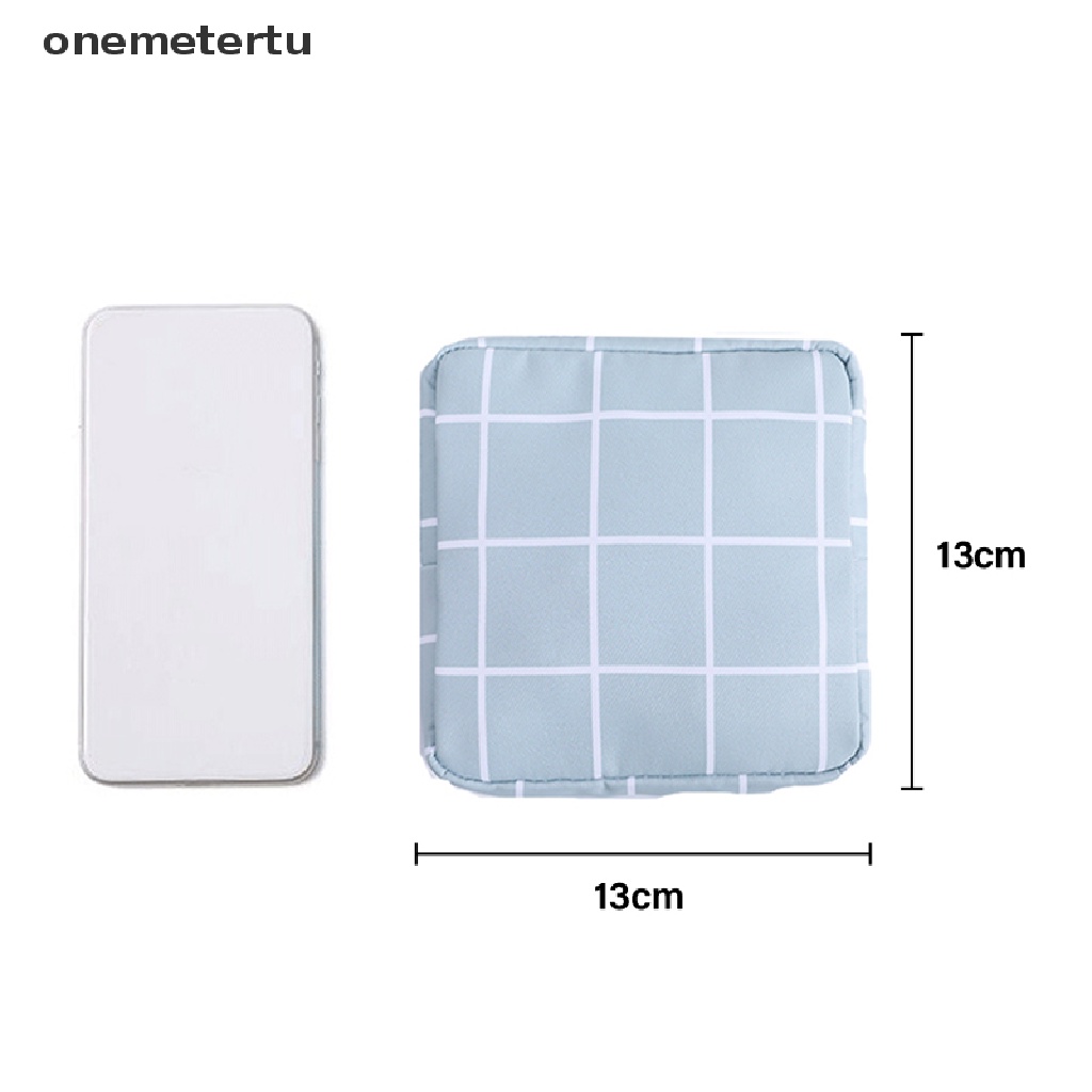 [Hàng mới về] Túi đựng mỹ phẩm son môi trang điểm khăn ăn băng vệ sinh mini có khóa kéo dành cho nữ