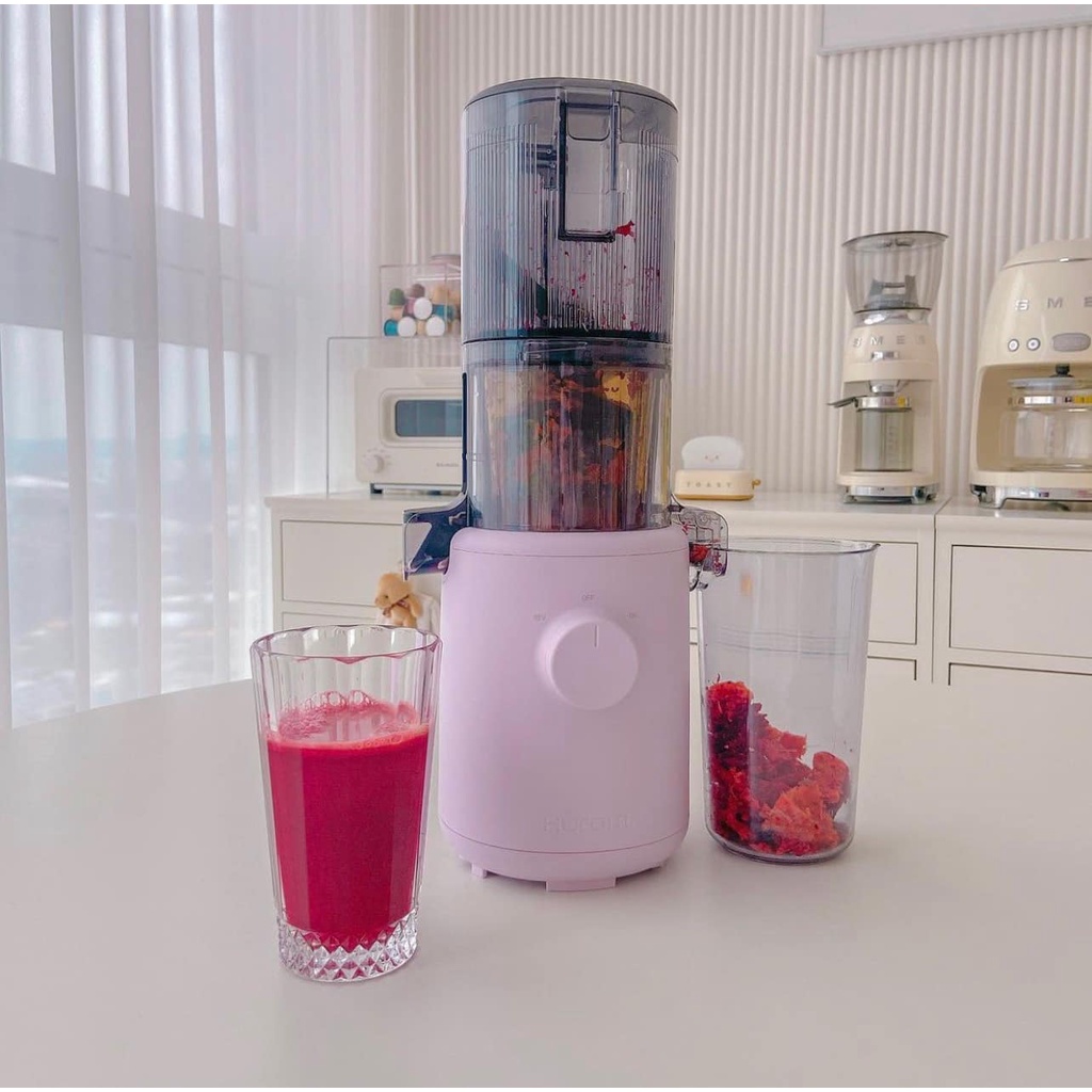 Máy ép chậm HUROM H310, phong cách retro, màu pastel, model 2022