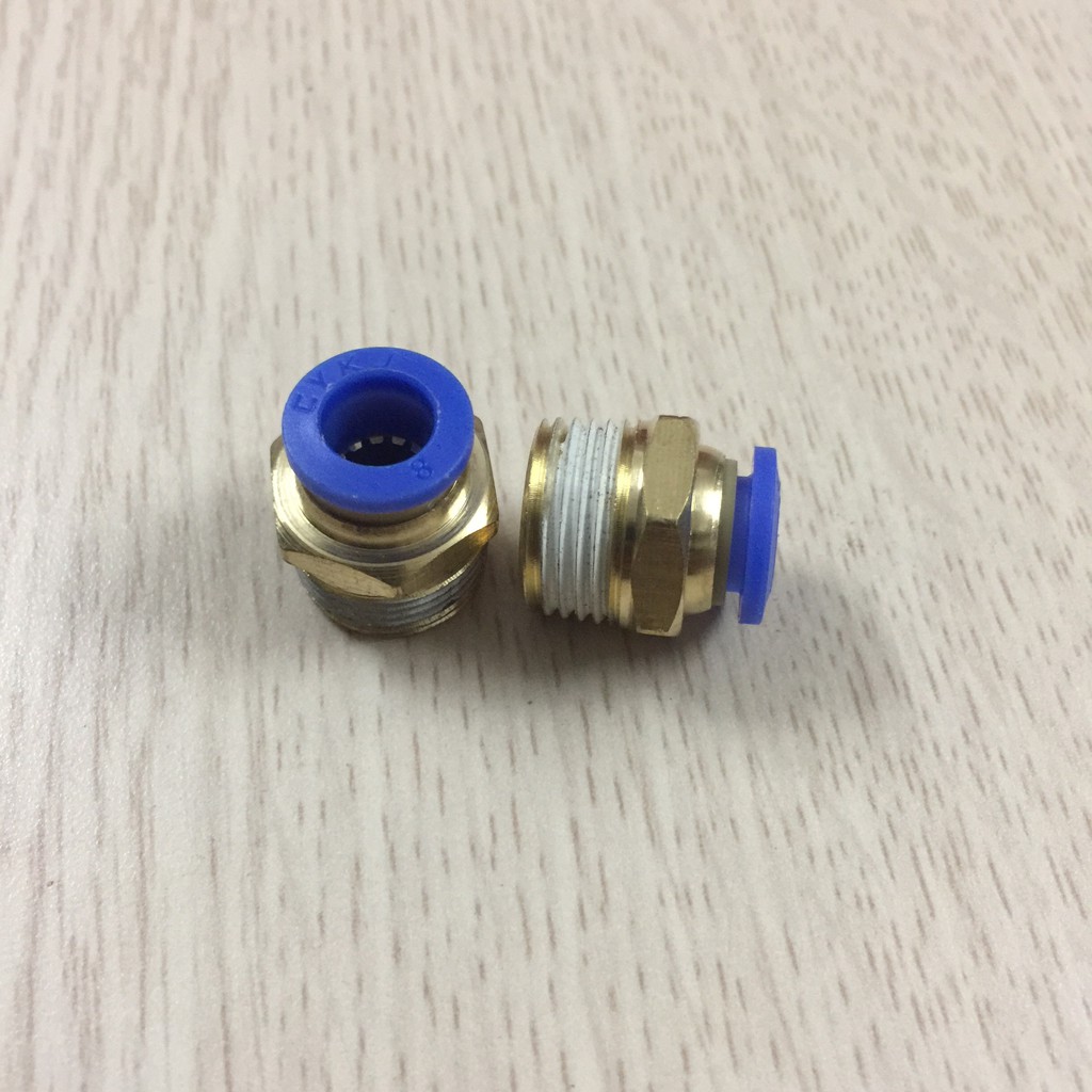 Ốc ren ngoài 21 ra ống 6,8,10,12mm