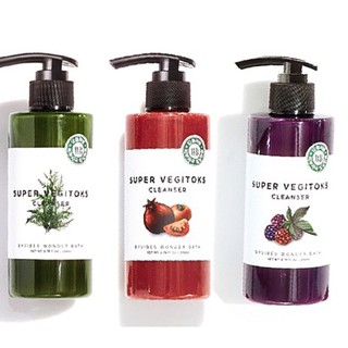 Sữa rửa mặt rau củ thải độc sủi bọt Super Vegitoks Cleanser: 100% từ rau củ tự nhiên