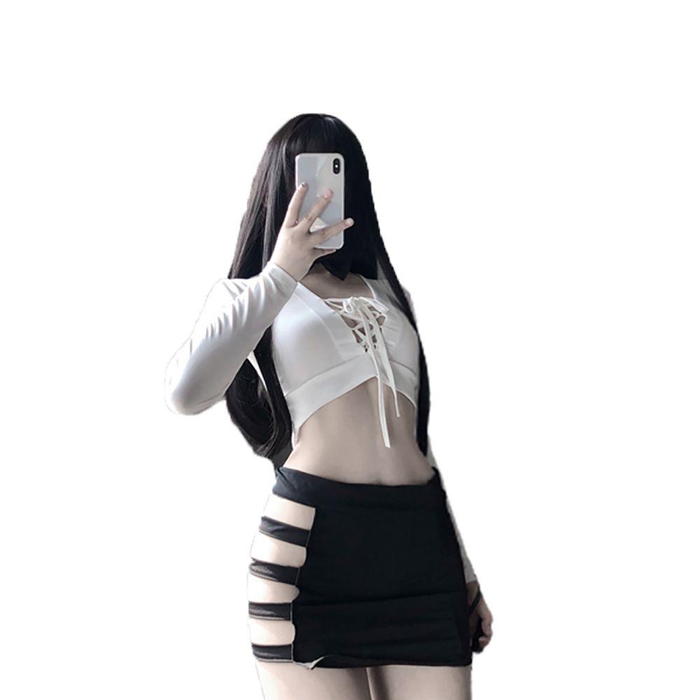 SOMEDAYZL Bộ Đồ Lót Hóa Trang Nhân Vật Nữ Giáo Gợi Cảm