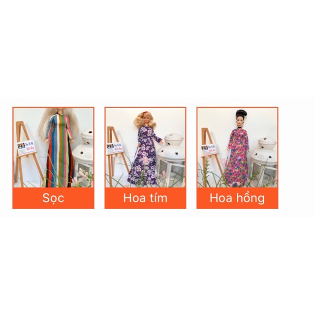 Áo dài Barbie (no doll)