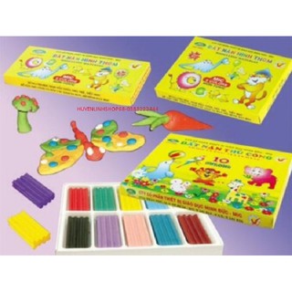 Đất nặn míc thơm 10 màu