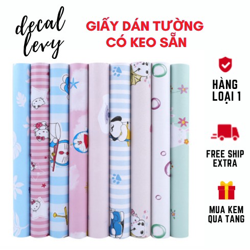 10m Giấy dán tường (decal cuộn) nhiều mẫu